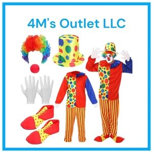 Colorful Clown Costume